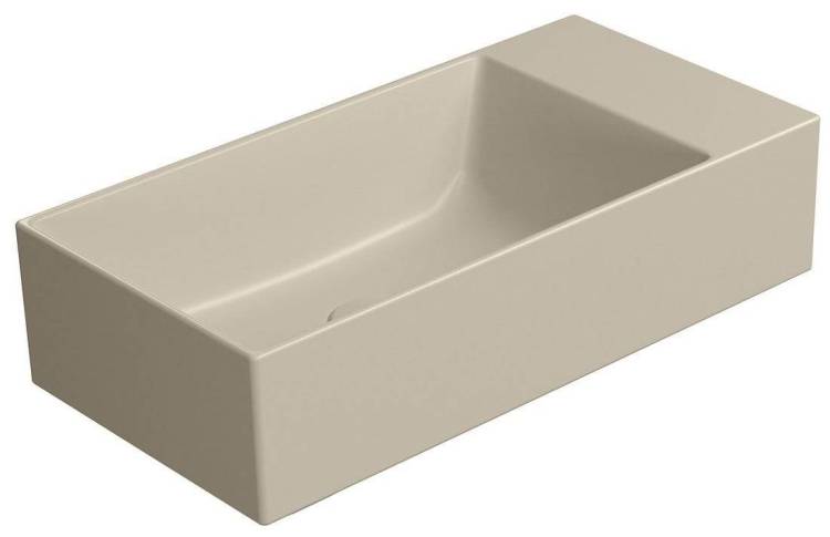 Раковина GSI Kube X 9486008 бежевый матовый, 50x25