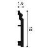 Плинтус Orac Decor Fundamentals SX173 200x1.6x10 фото 2