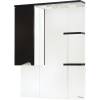 Зеркало Bellezza Эйфория 80 L черное, с подсветкой