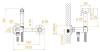 Гигиенический душ RGW Shower Panels SP-216Gb 581408216-06 золото brush, со смесителем фото 2