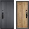 Входная стальная дверь Torex CYBER PRO PP 3930520 ПВХ Оскуро/ПВХ Дуб крафт золотой 2000x880