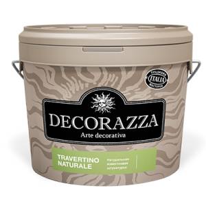 Декоративная штукатурка Decorazza Travertino Naturale TRN100-47 коричневый 15 кг