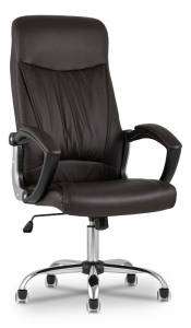 Кресло компьютерное Stool Group TopChairs Tower D-418 brown коричневое