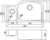Мойка кухонная Oulin OL-U601 фото 3