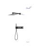 Душевая система Cerutti Spa Velia B CT10399 черный