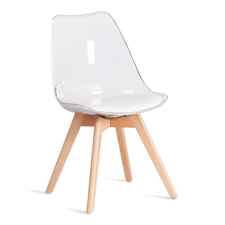 Стул Tetchair Tulip (mod. 73-1) 21123 Прозрачный (Transparent) 4шт.