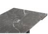 Стол Woodville Монерон 621196 nero marquina, черный 180(240)x90x77 фото 5