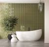 Декор Monopole Melody Royal Green Gold Decor 20x20 фото 4