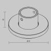 Основание напольное для круглого шинопровода Technical Levity TRA184BC-R-11B фото 6