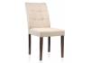 Стул деревянный Woodville Madina 11029 dark walnut / fabric cream