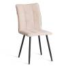 Стул Tetchair Bari LT 25240 бежевый, черный, велюр