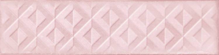 Керамическая плитка Cifre Ceramica Drop Relieve Pink Brillo 7.5x30