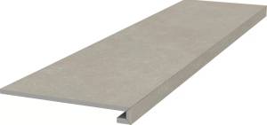 Ступень Kerama Marazzi Касабланка KM6012G0201RGCF фронтальная клееная HP серый светлый матовый обрезной 33x119.5
