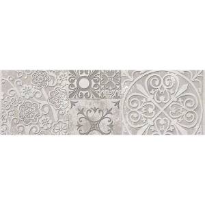 Бордюр Beryoza Ceramica Амалфи Серый 9.5x30