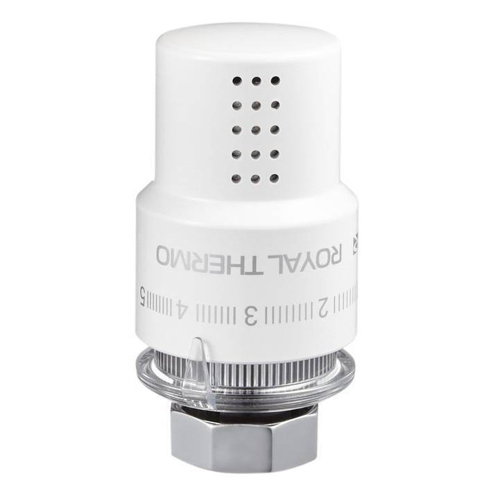 Термоголовка жидкостная Royal Thermo Design М30х1,5 белый