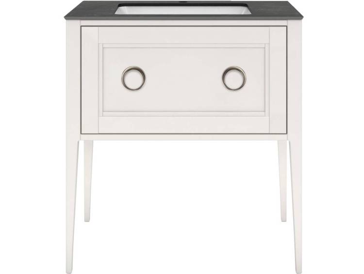 Тумба под раковину Kerama Marazzi Plaza Classic NEO PL.CN.80.1\WHT.M напольная с ящиком 80, белая матовая