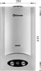 Проточный водонагреватель Thermex G 20 D Pearl white газовый фото 3