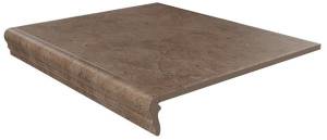 Ступень Kerama Marazzi Фаральони SG158200R/GR фронтальная коричневый 40.2x34