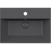 Раковина Isvea SistemaZ Frame 10SF50060SV-2C 60 см, антрацит матовая