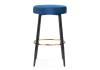 Барный стул Woodville dark 15066 blue фото 2