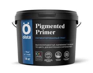 Грунт пигментированный Olsta Pigmented Primer белый 10л