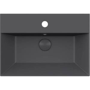 Раковина Isvea SistemaZ Frame 10SF50060SV-2C 60 см, антрацит матовая