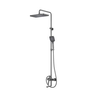 Душевая стойка Iddis Parker PARGM3Fi06 графит матовый