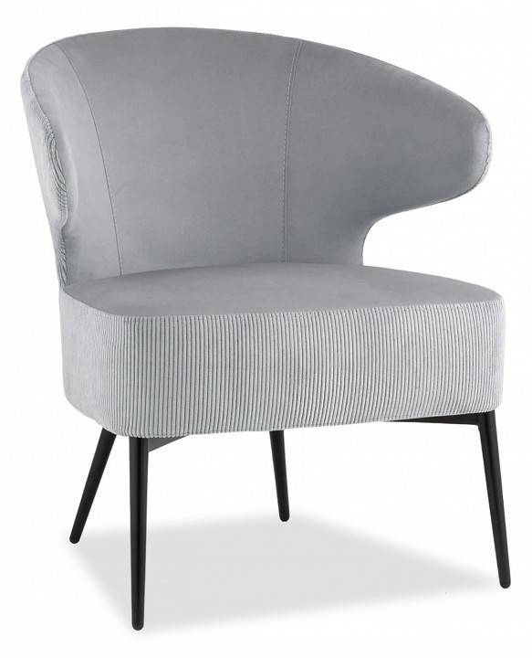 Стул Stool Group Royal Stripes vd-royal-v994-vl12 велюр серый