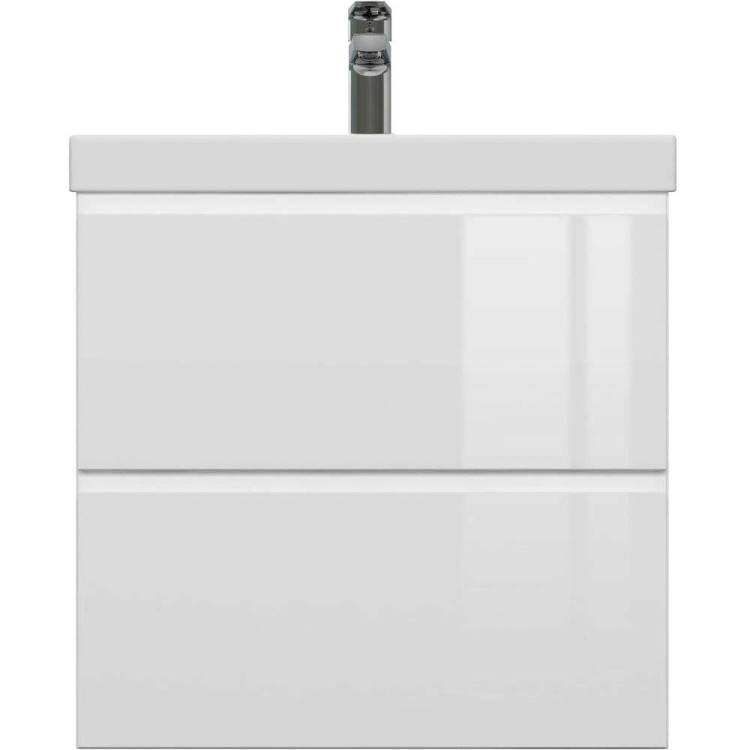 Тумба с раковиной Cersanit Moduo slim 60 белая
