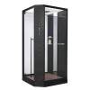 Душевая кабина Orans 89101LBLH черный, 100x100x220