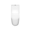 Унитаз-компакт Aquatek Optima Plus Square AQ4451-00 безободковый, сиденье микролифт, белый фото 3