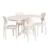 Стол Tetchair Stefano 20576 ivory white 80x77x100 фото 10