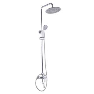 Душевая стойка Milardo Stripe STRSB1FM06 хром