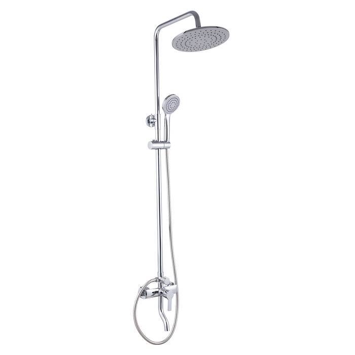 Душевая стойка Milardo Stripe STRSB1FM06 хром