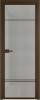 Межкомнатная дверь Profil Doors 4 AX цвет профиля Деорэ, стекло безопасное 6 мм рэте 700x2000