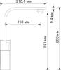 Смеситель для кухни Wasserkraft Alme 1507 фото 4