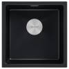 Мойка кухонная Paulmark Lumi 45Uni LU45-BLM Черный, 45.5x46