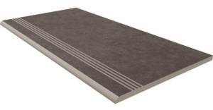 Ступень Estima Cave 70150 Steptrade/CA05_NS/30x60x10 Anthracite неполированный с насечками 30x60