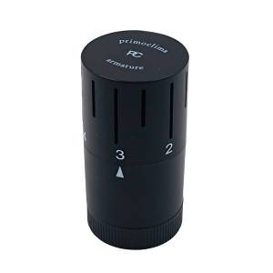 Термостатическая головка Primoclima Armature Tubus PCHEAD44B М30х1,5, черный матовый