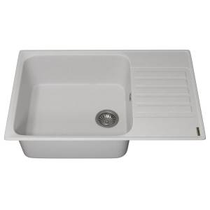 Мойка кухонная Uperwood Econ UPD-400 391020216 туман, 74x48