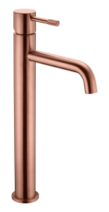 Смеситель для раковины Boheme Uno 462-CB высокий, Copper Brushed