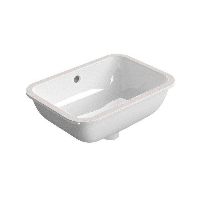 Раковина GSI Pura 724711 50 см, белая глянцевая