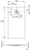 Поддон для душа Radaway Kyntos F 110x90 white, с сифоном фото 4