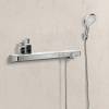 Термостатический смеситель Hansgrohe ShowerTablet Select 13184400 для душа, белый - хром фото 4