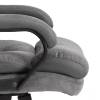Кресло компьютерное Tetchair Duke metalBL 24986 серый, ткань фото 9