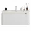 Тумба с раковиной Black&White U925.900 белая, 90x38.5
