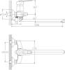 Смеситель для ванны с душем Haiba HB2204 фото 2