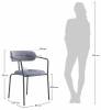 Набор из 2 стульев Bradex Home Ant FR 0548P латте фото 8