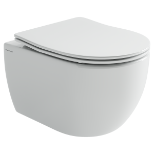 Унитаз подвесной Ceramica Nova Play (Игра) CN3001T безободковый, сиденье микролифт