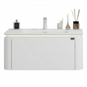 Тумба с раковиной Black&White U925.900 белая, 90x38.5